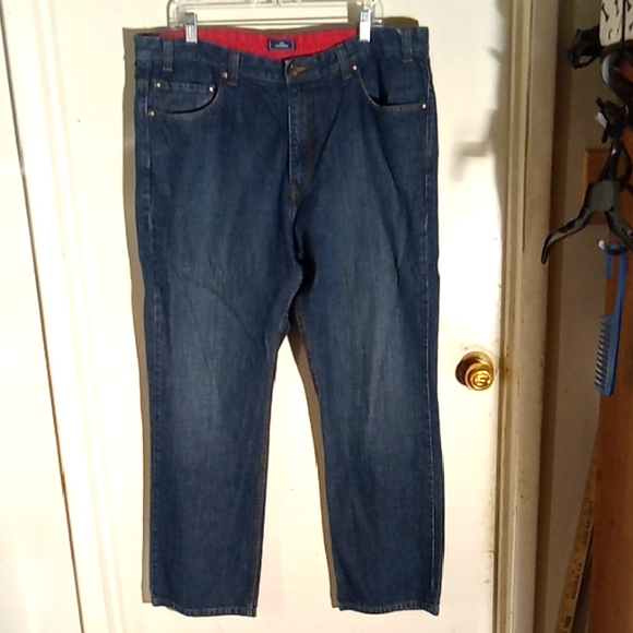 Men's jeans dockers  good condition like no stretch. Blue. - Picture 1 of 10